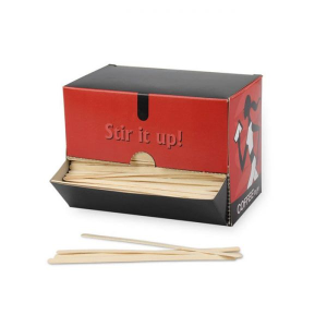 Rührstäbchen, 178 mm, 1.000 Stk. in Spender-Box