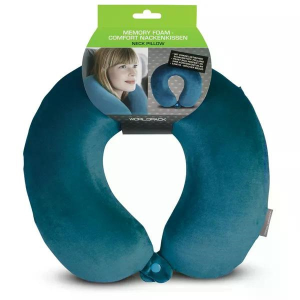 Nackenkissen "Petrol", Worldpack, Länge: 30 cm