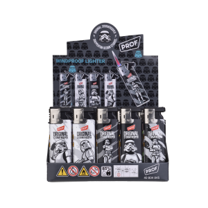 Prof Stormtrooper, Star Wars Feuerzeuge, Jet-Flame, VE: 50 Stück