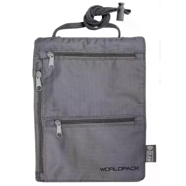 Brustbeutel Worldpack mit RFID-Schutz, 15x20 cm – Bild 2