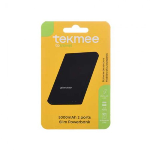 Tekmee Powerbank 5.000 mAh, VE: 3 Stk.