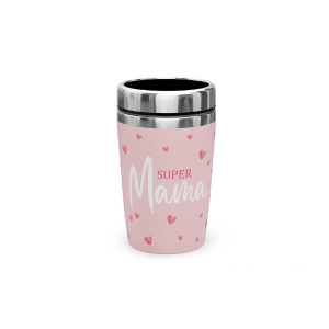 Thermobecher to go "Supermama", 240 ml, VE: 6 Stk.