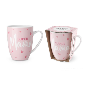 Kaffeebecher "Supermama", 250 ml, Kaffeetasse, VE: 6 Stk.