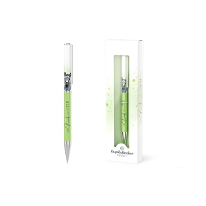 Kugelschreiber "Zum Glück gibt es dich - Esel", 16,5 cm, Mine: Blau, VE: 4 Stk.