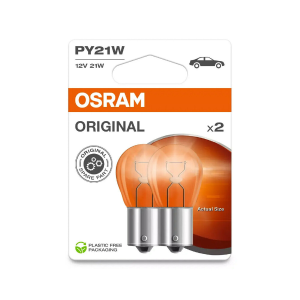 Osram PY21W, gelb, VE: 10 Stk.