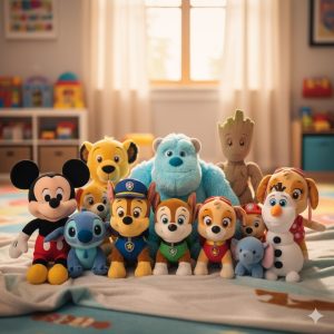 Lizensiertes Plüsch