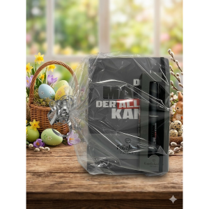 Geschenkset: Notizbuch + Kugelschreiber "Der Mann, der alles kann", VE: 4 Stk.