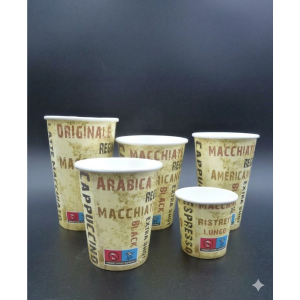 Coffee-to-go Becher, Motiv "Barista", Kaffeebecher 200 ml, 1.000 Stk./Krt.