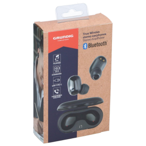 Grundig In-Ear Kopfhörer, True Wireless, schwarz, VE: 5 Stk.