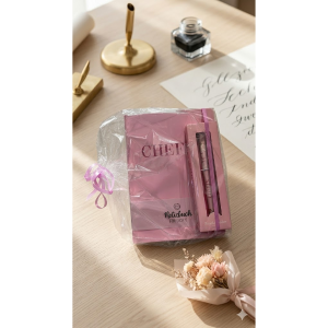 Geschenkset: Notizbuch + Kugelschreiber "Chefin", VE: 4 Stk.