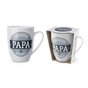 Kaffeebecher "Coolster Papa der Welt", 250 ml, Kaffeetasse, VE: 6 Stk.