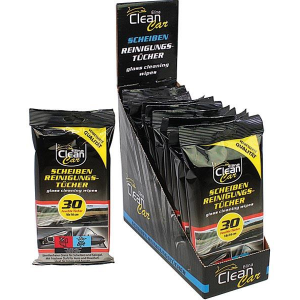 Clean Car Scheiben-Reinigungstücher, Feuchttücher, VE: 12 Stk.