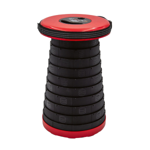WEDO Teleskop-Hocker SITTOGO NXT, Tritthocker, rot-schwarz, VE: 3 Stk.