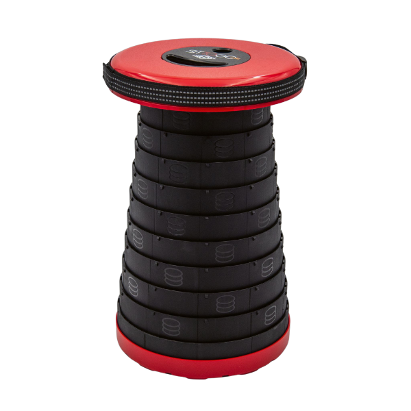 WEDO Teleskop-Hocker SITTOGO NXT, Tritthocker, rot-schwarz, VE: 3 Stk.