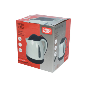 Carpoint Wasserkocher f. Zigarettenanzünder, 12V, 150W, 1l, VE: 1 Stk.