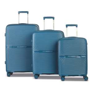 3-teiliges Trolley-Set "Helsinki", Marineblau, Kofferset, 3 versch. Größen, VE: 1 Set
