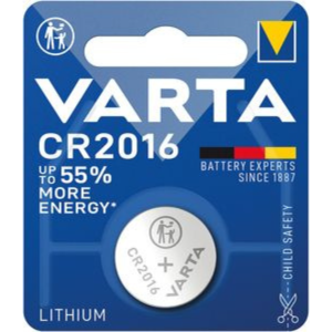 Varta 3V Batterien, CR 2016, VE: 10 Stk.