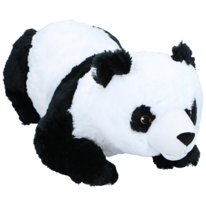 Plüsch Panda liegend, 76 cm, VE: 1 Stk.