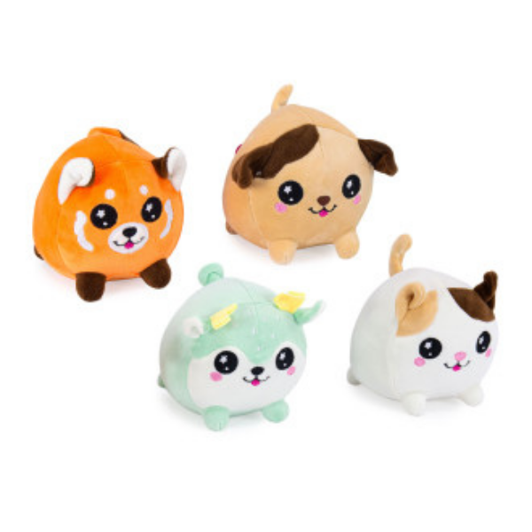 Kawaii Tiere, 4-fach sortiert, 11x9 cm, VE: 4 Stk.